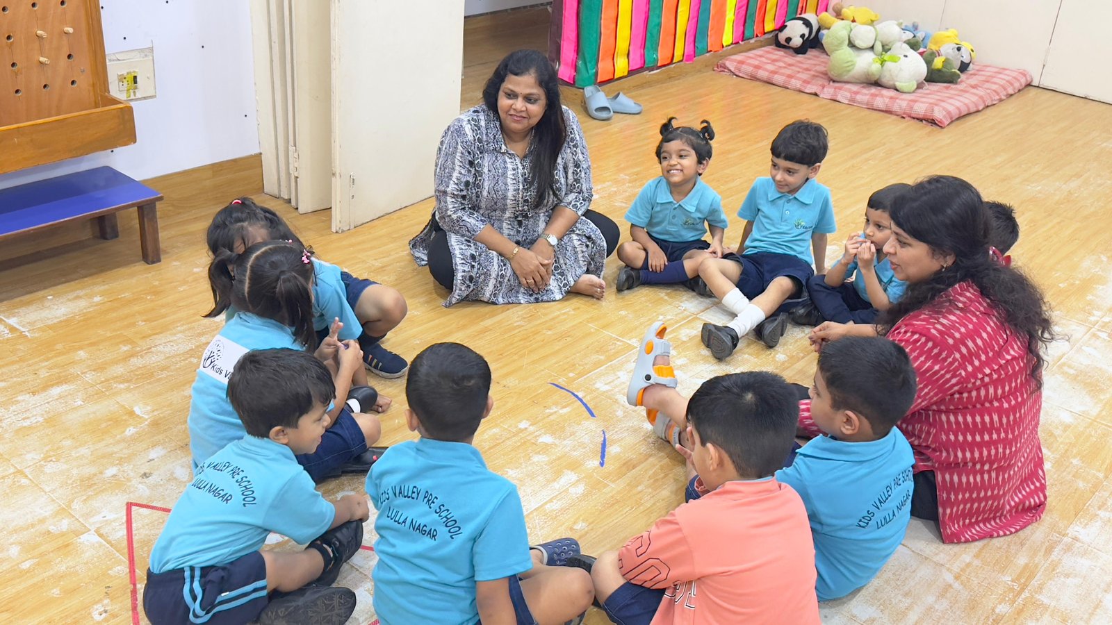 Happy moments at preschool